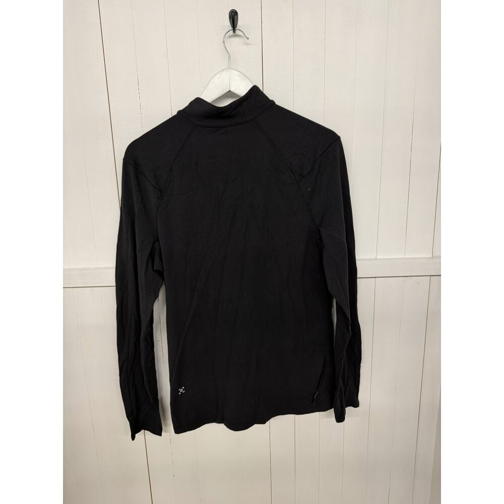 Lululemon Women's Black Basic Jacket M Cotton Ble… - image 1